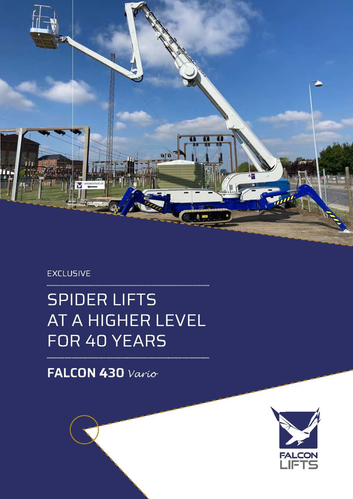 DATASHEETS & BROCHURES FALCON 29-52 meters | Falcon Lifts